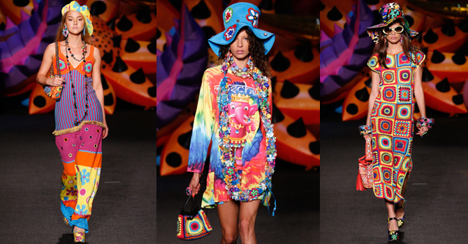 فساتين موسكينو ريزورت 2017 لإطلالة مرحة في العيد