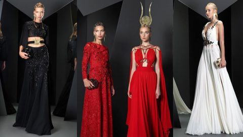 فساتين باسيل سودا شتاء 2016 تعكس تراث الحضارات القديمة