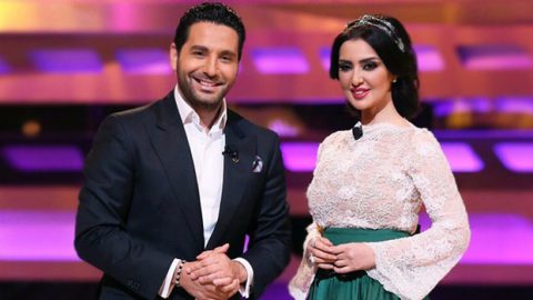ميساء مغربي تجذب الأتظار إلى رايتنج رمضان بأناقتها