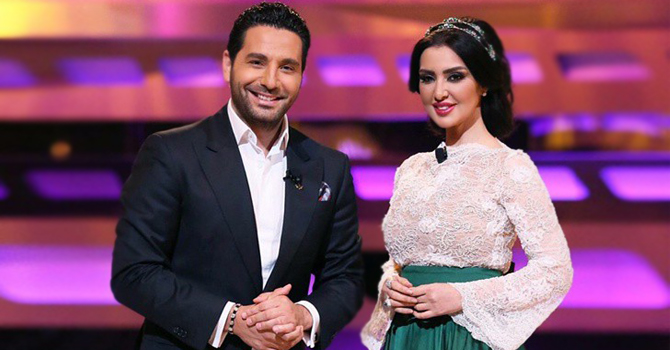 ميساء مغربي تجذب الأتظار إلى رايتنج رمضان بأناقتها