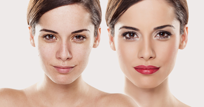 طريقة إخفاء البقع الداكنة بالمكياج من حواء لايف