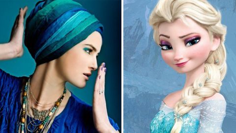 أرتدي حجابكِ على غرار ملكة الثلج