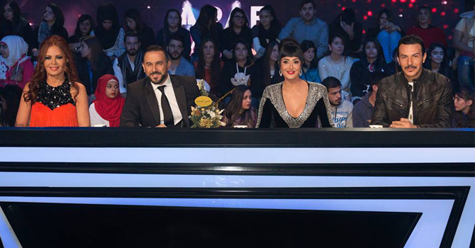 غادة عبد الرازق تحتفل بالكريسماس في آراب كاستنج