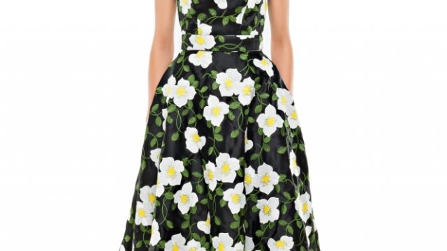 فستان بطباعات الزهور من بامبا ربيع 2016