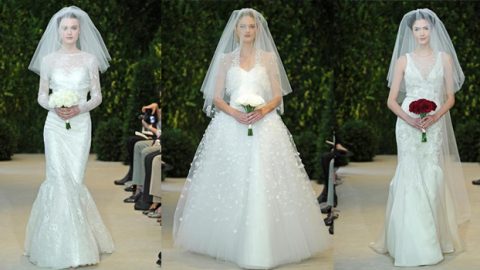 فساتين زفاف 2014 من كارولينا هيريرا