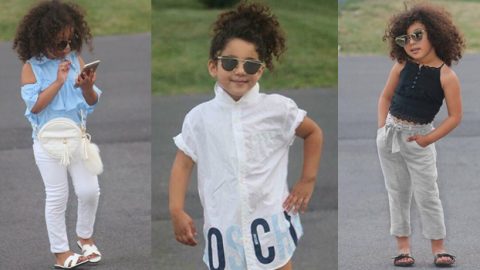 أزياء طفلتلكِ في العيد من وحي الفاشينيستا غالية ريحانة