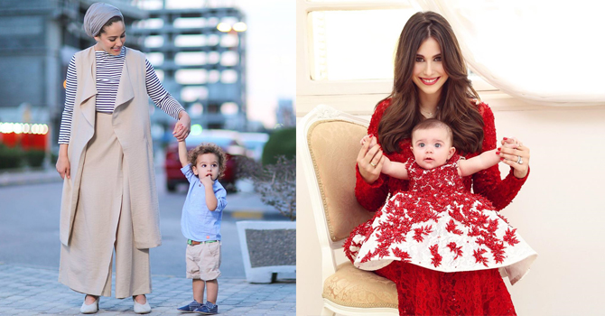 فاشينيستا تألقن بالموضة بجانب أموماتهن