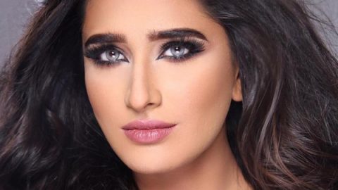 مكياج عيون دخاني مع أي لاينر اسود من معصومة هاشم