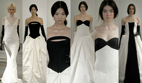 فستان زفافك باللون الأسود