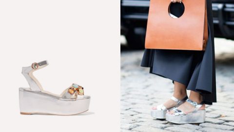 أحذية الـ Flatforms لإطلالة مريحة في نهار رمضان