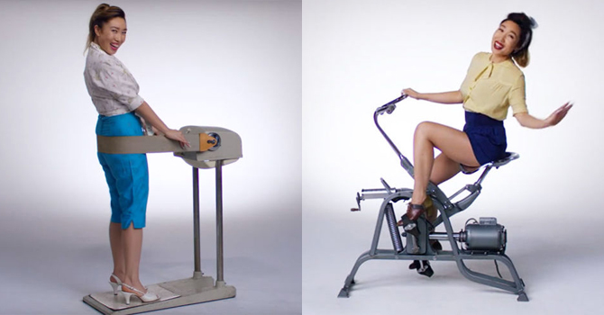 فيديو : 100 عام من الأزياء الرياضية