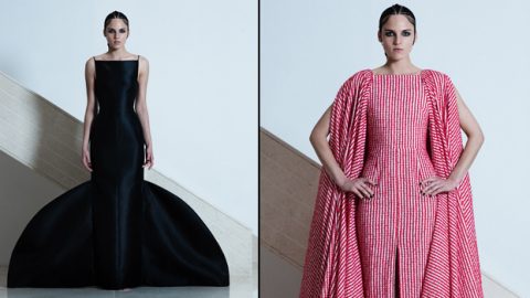 أزياء آمنة سالم ربيع 2017 من وحي القمر