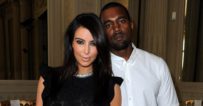 كيم كارداشيان بفستان الزفاف على مجلة فوغ