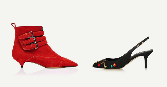 صيحة الكعب القصير Kitten خريف 2016 لمختلف الأعمار