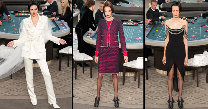 شانيل تقتحم صالة الروليت شتاء 2016 هوت كوتور