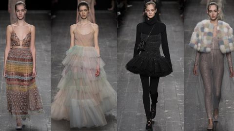 راقصات الباليه تتوج مجموعة فالنتينو شتاء 2016 2017