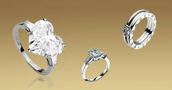 خواتم زفاف من مجوهرات بولغاري