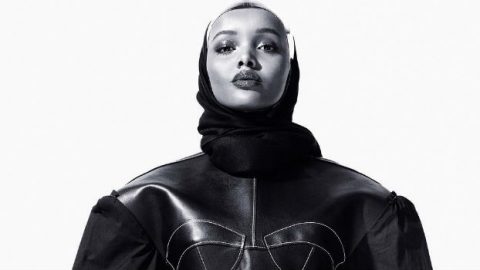 أول عارضة أزياء محجبة بأسبوع نيويورك خريف 2017