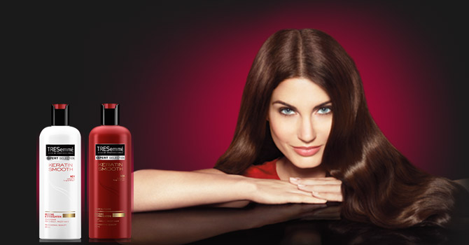 تريسيميه نعومة الكيراتين تمنحكِ شعر مثالي يوم الحب