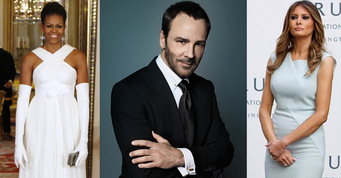 توم فورد ينضم لقائمة المصممين الرافضين العمل مع ميلانيا ترامب