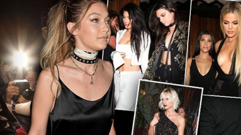 ماذا أرتدت جيجي حديد وصديقاتها في حفل عيد ميلادها ؟