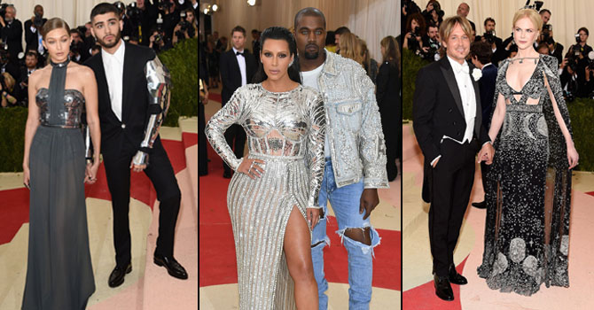 ثنائيات هوليوودية خطفت الأنظار بحفل Met Gala 2016