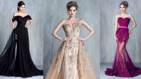 فساتين طوني شعيا ربيع 2016 بلمسات الزهور الراقية