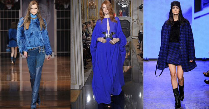 تموجات الأزرق تتألق بصيحات خريف 2014