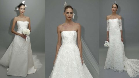 فساتين زفاف كارولينا هيريرا خريف 2015 بتفاصيل أنثوية