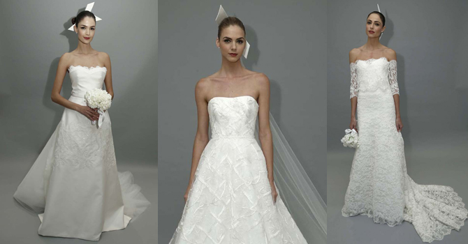 فساتين زفاف كارولينا هيريرا خريف 2015 بتفاصيل أنثوية