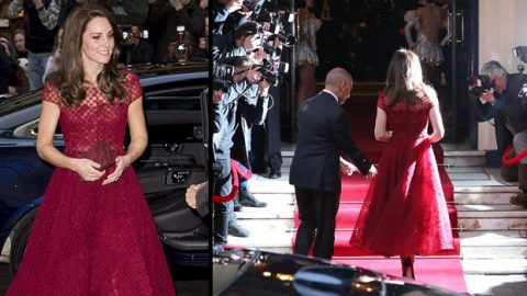 إطلالة ملكية ساحرة للدوقة كيت ميدلتون