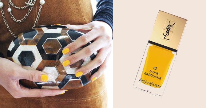 طلاء أظافر مشرق لنهار صيفي منتعش