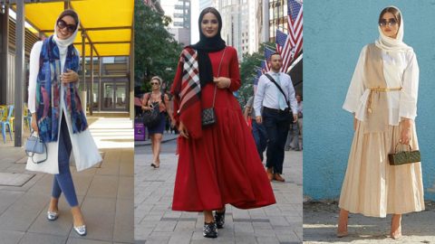 فاطمة حسام تلهمك طرق مبتكرة لتنسيق الوشاح مع أزيائك