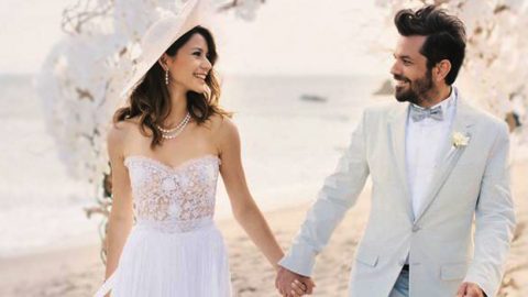 زوج بيرين سات يُخرجها من أزمة الأمومة باحتفال صغير
