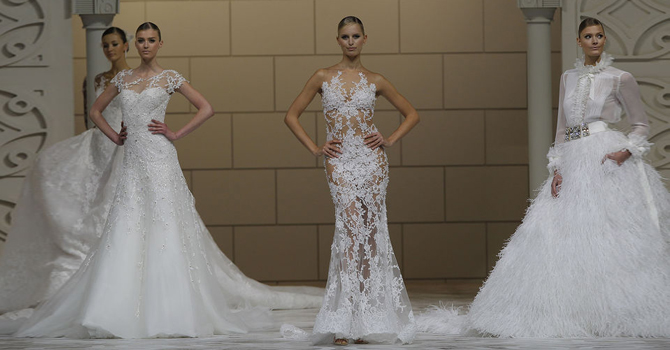 فساتين زفاف برونوفياس تتألق بمجموعة ربيع 2015