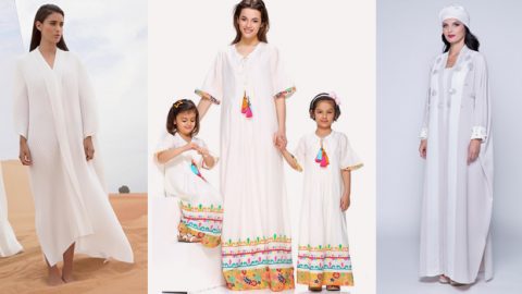 صيحة العباءة البيضاء تنتظرك في رمضان 2016