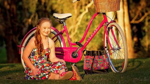 عارضة أزياء بمتلازمة داون في أسبوع نيويورك القادم