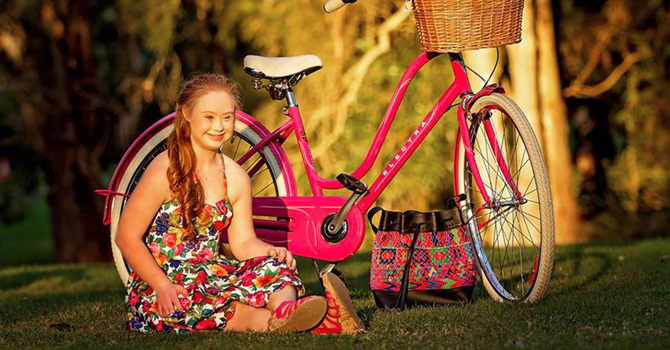 عارضة أزياء بمتلازمة داون في أسبوع نيويورك القادم