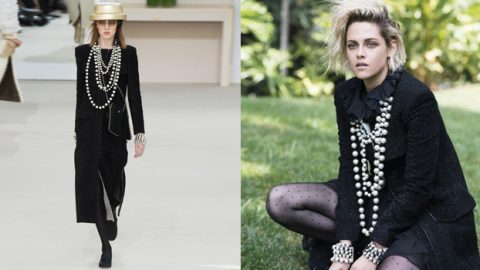 كريستين ستيوارت تستعين بأناقة شانيل في جلسة تصوير جديدة