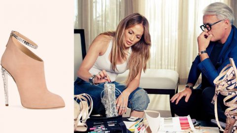 أحذية جوسيب زانوتي بالتعاون مع جينيفر لوبيز لموسم خريف 2017