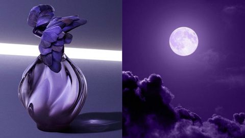 غموض و سحر  قبل مُنتصف الليل عطر نينا ريتشي الجديد LAir du Temps Nuit Pourpre