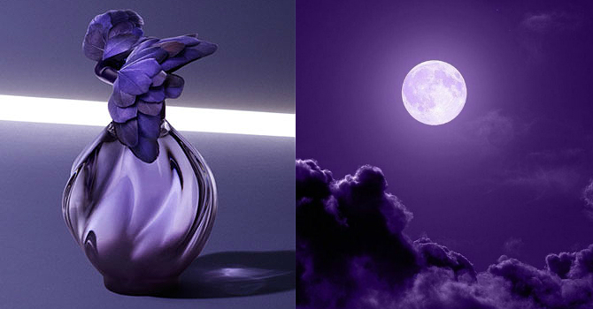 غموض و سحر  قبل مُنتصف الليل عطر نينا ريتشي الجديد LAir du Temps Nuit Pourpre