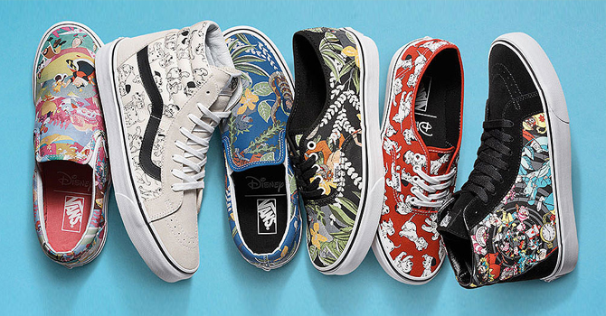 أحذية فانز بطباعات مرحة للمراهقات