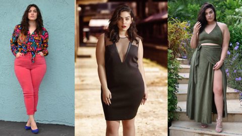 نادية أبو الحسن أول فاشينيستا عربية ممتلئة