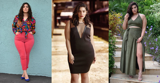 نادية أبو الحسن أول فاشينيستا عربية ممتلئة