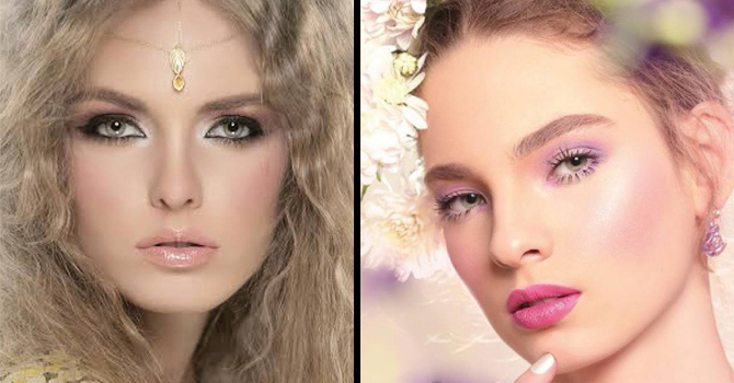 مكياج هالة عجم يرافقك في صباح ومساء صيف 2015