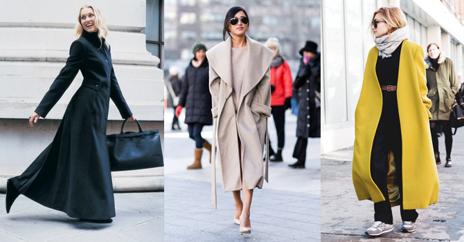 المعطف الطويل هذا الشتاء لعاشقات المظهر كلاسيكي