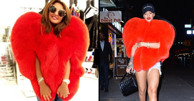 جراءة ريهانا أم عصرية شذي حسون مع كاب الحب ؟