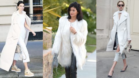 كيف تستبدلين المعطف الأسود بالأبيض هذا الشتاء ؟