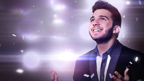 حازم شريف يفوز بلقب آراب آيدول 2014